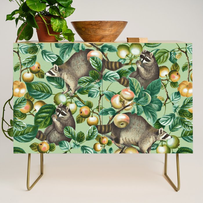 RACCOON AND FRUITS Credenza Gallery Image 1