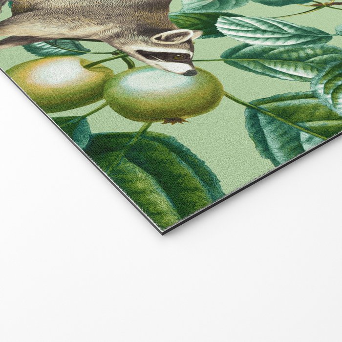 RACCOON AND FRUITS Welcome Mat Gallery Image 2