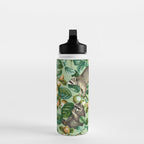 RACCOON AND FRUITS Water Bottle Gallery Image 3