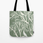 Birds on Branches 02 Tote Bag Gallery Image 1