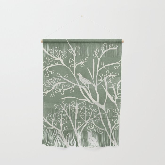 Birds on Branches 02 Wall Hanging Gallery Image 1
