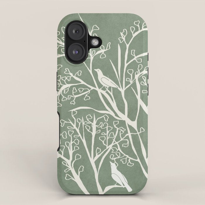 Birds on Branches 02 iPhone Case Gallery Image 1