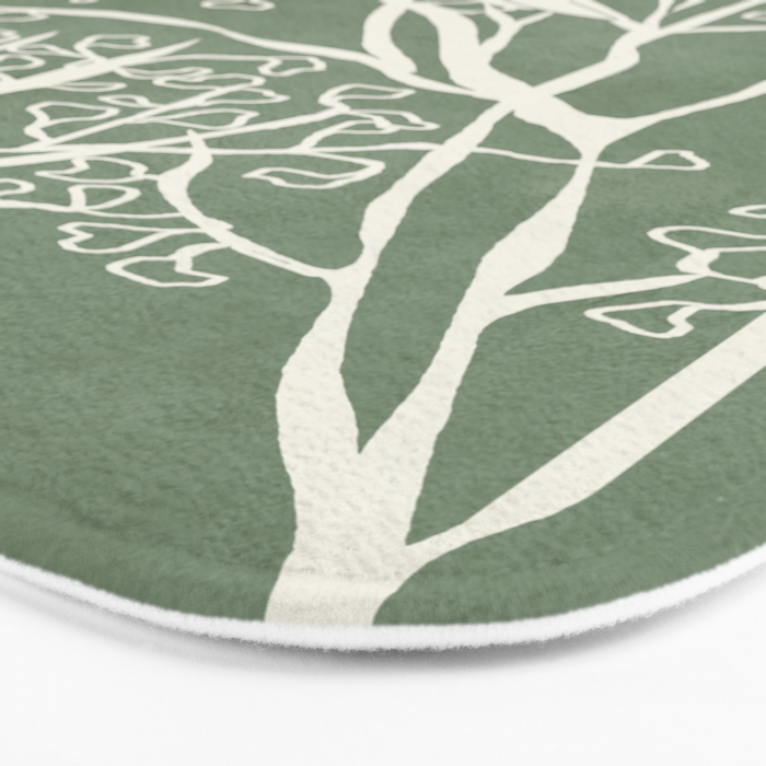 Birds on Branches 02 Bath Mat Gallery Image 3