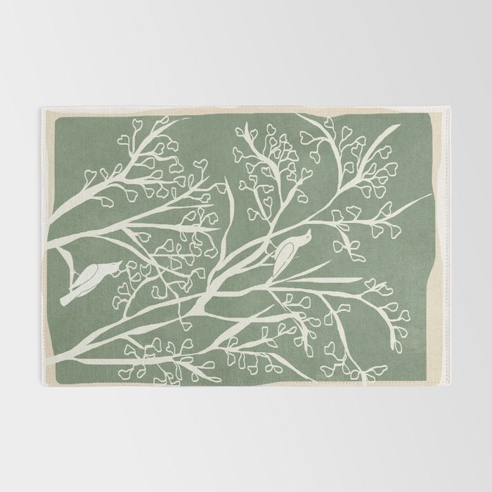 Birds on Branches 02 Rug Gallery Image 2