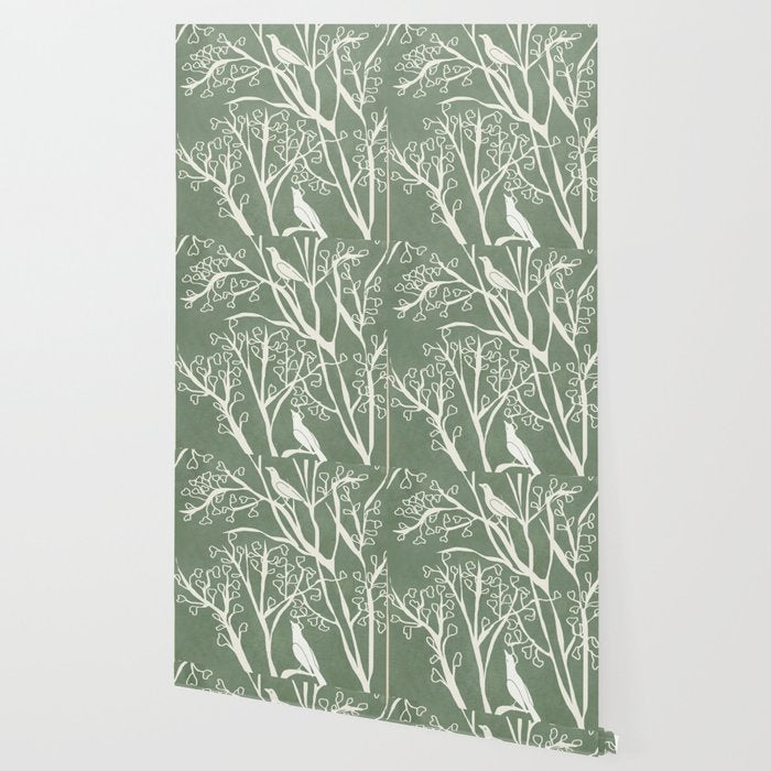 Birds on Branches 02 Wallpaper Gallery Image 2