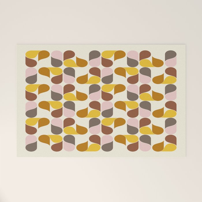 Abstract Leaves 1 Welcome Mat Gallery Image 1
