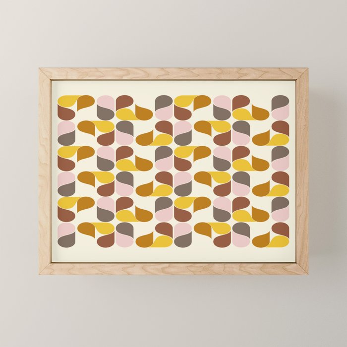 Abstract Leaves 1 Mini Art Print Gallery Image 1