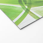 Fresh Lime Citrus Abstract Watercolor Welcome Mat Gallery Image 2