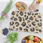Leopard Print - Neutral Gold Light Palette Cutting Board Gallery Image 2