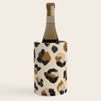 Leopard Print - Neutral Gold Light Palette Wine Chiller Gallery Image 3