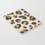 Leopard Print - Neutral Gold Light Palette Notebook Gallery Image 3