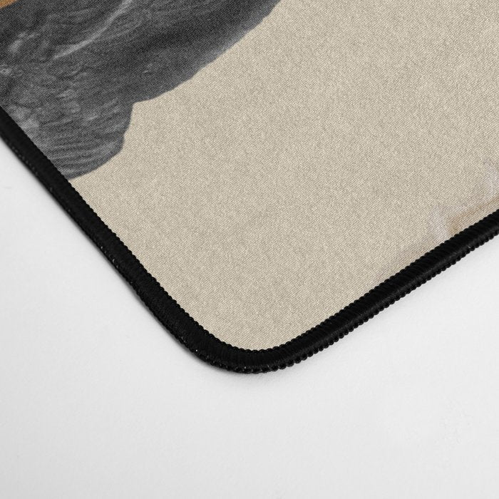 Leopard Print â Neutral Gold Light Palette Desk Mat Gallery Image 4