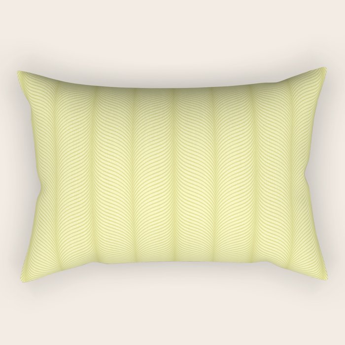 Elysian XX Pastel Lime Green Rectangular Pillow Gallery Image 1