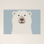 Whimsy Polar Bear Welcome Mat Gallery Image 1