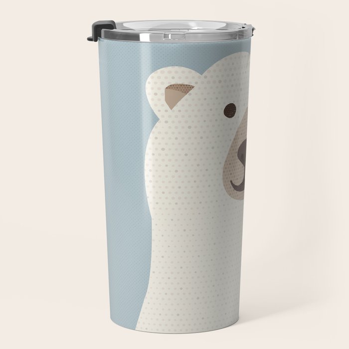 Whimsy Polar Bear Travel Mug Gallery Image 3