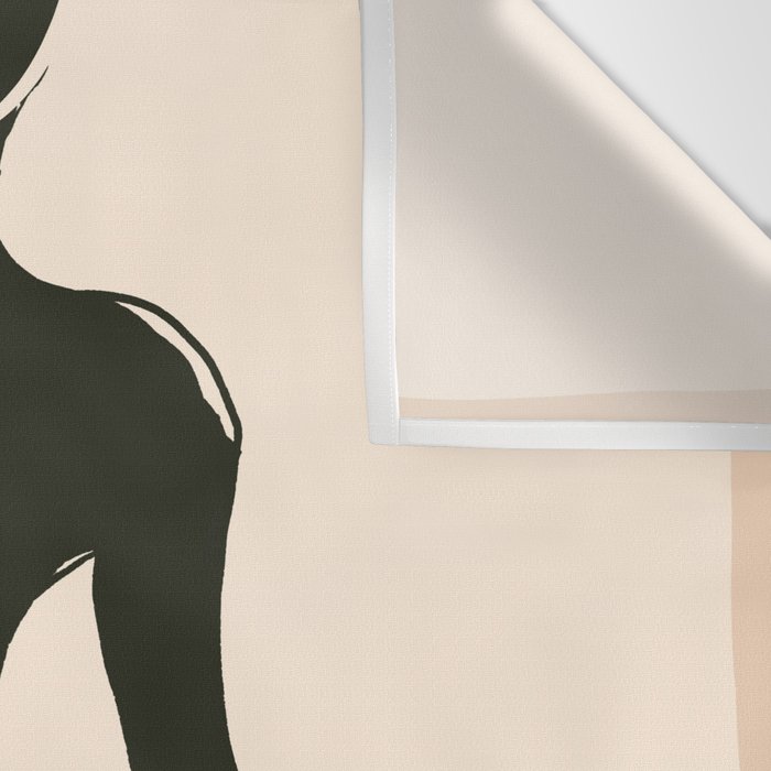 Abstract Art Female Figure 31 Wall Tapestry Gallery Image 3