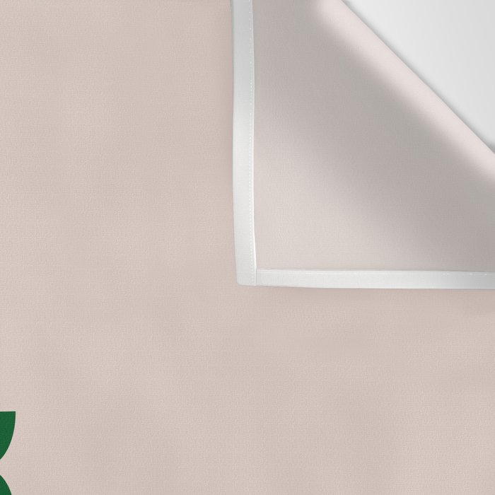 Winter Market | 05 - Festive Christmas Tree Green And Neutral Modern Holiday Wall Tapestry Gallery Image 3