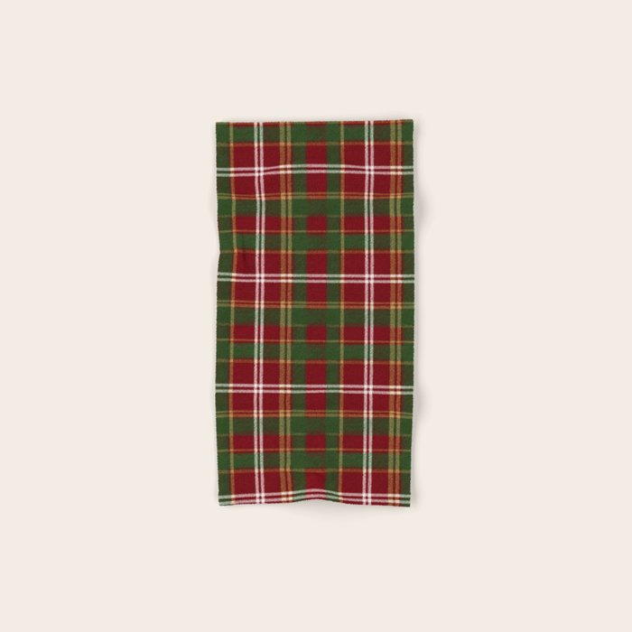 Classic Tartan Plaid Bath Towel Gallery Image 1