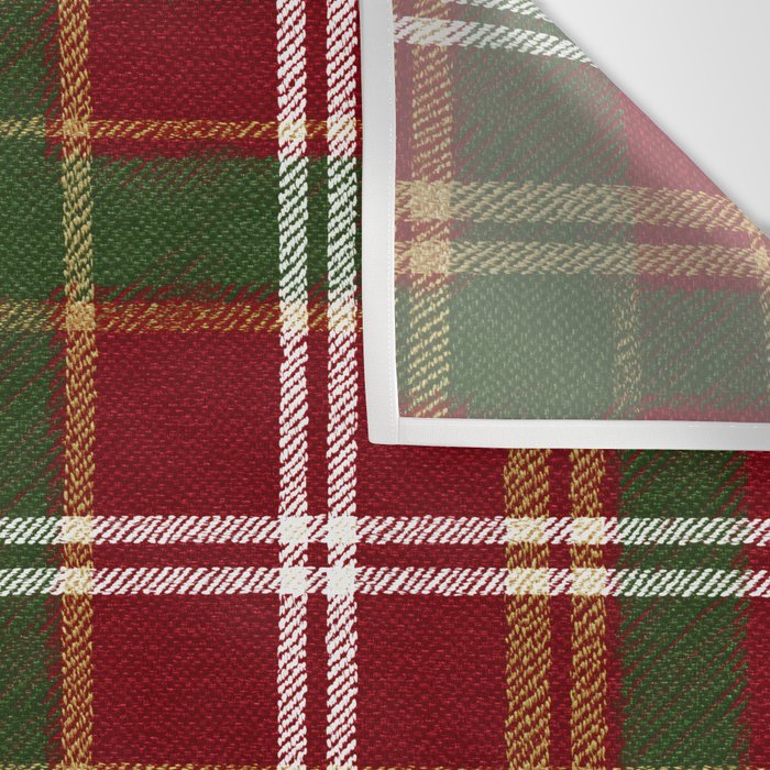 Classic Tartan Plaid Wall Tapestry Gallery Image 3