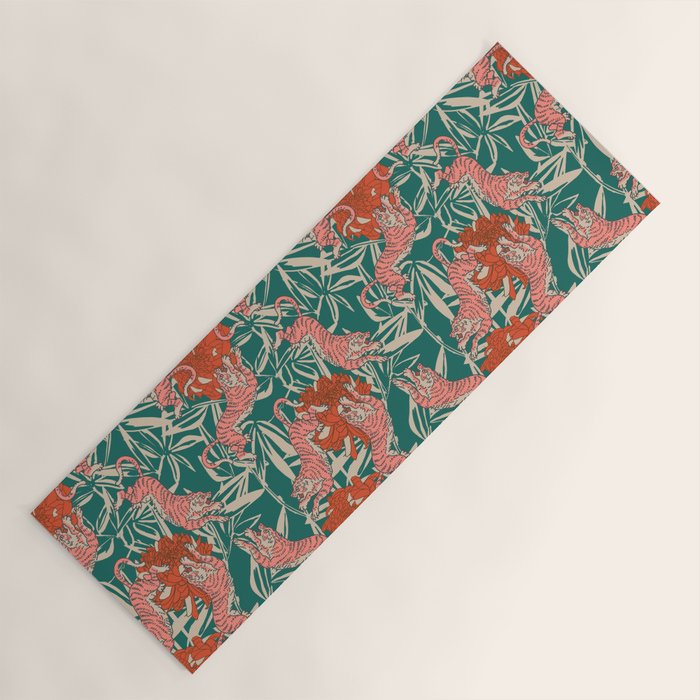 BENGAL KUMA TIGER Yoga Mat Gallery Image 1