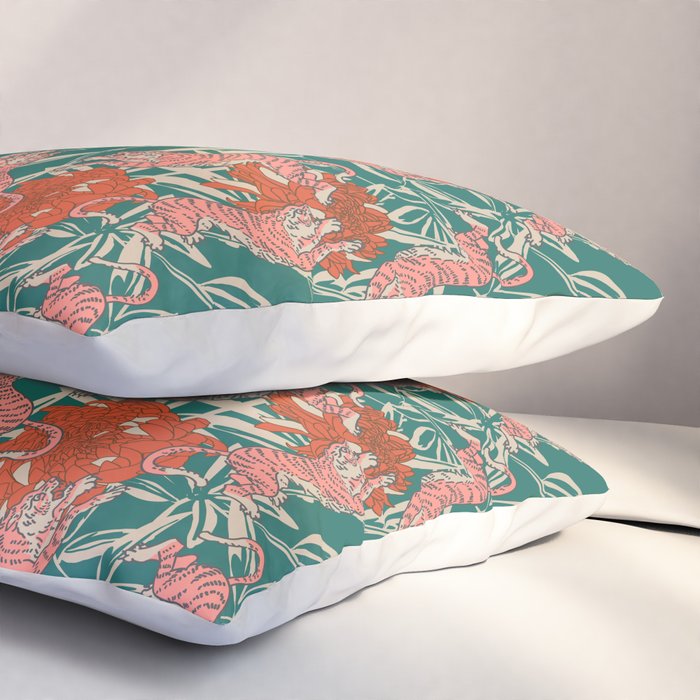 BENGAL KUMA TIGER Pillow Sham Gallery Image 3