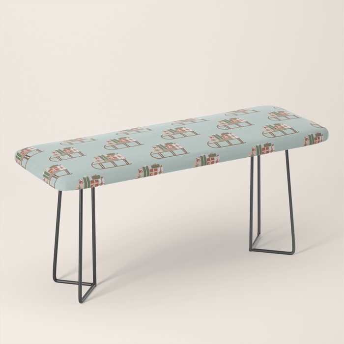 Christmas Sleigh Bench Gallery Image 1