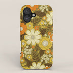 1970s Retro/Vintage Floral Pattern iPhone Case Gallery Image 1