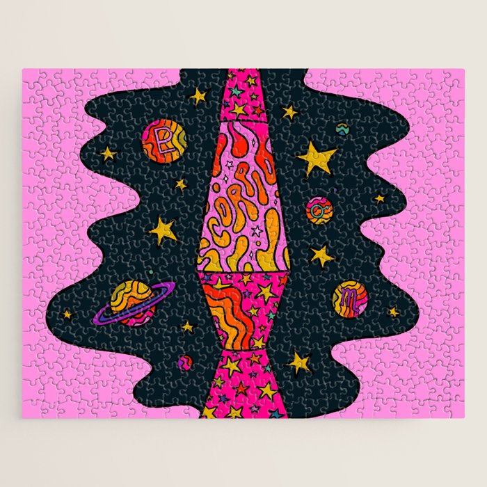 Scorpio Lava Lamp Jigsaw Puzzle Gallery Image 1
