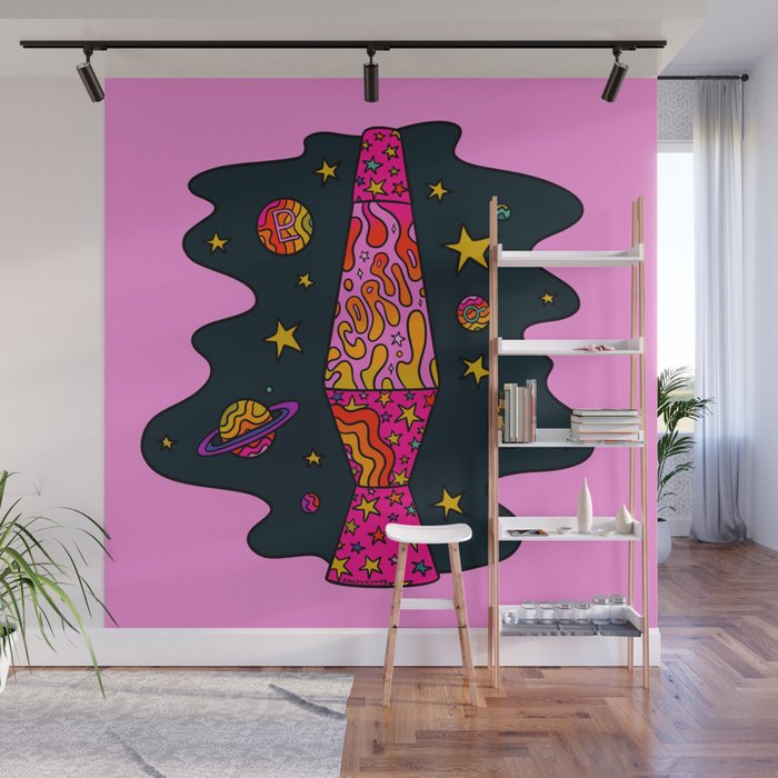 Scorpio Lava Lamp Wall Mural Gallery Image 1