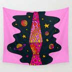 Scorpio Lava Lamp Wall Tapestry Gallery Image 4
