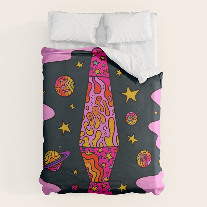 Scorpio Lava Lamp Duvet Cover Gallery Image 6