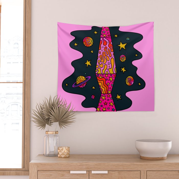 Scorpio Lava Lamp Wall Tapestry Gallery Image 2
