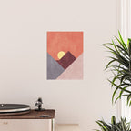 LANDSHAPES / Mountains - Sunset Poster Gallery Image 2