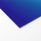 Turquoise Ultramarine Blue Gradient Welcome Mat Gallery Image 2