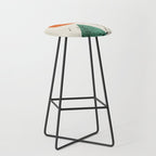 Orange Moon Mountain Stool Gallery Image 1