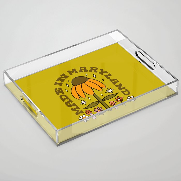 Made In Maryland Acrylic Tray Gallery Image 1