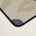 Blue Flower Pattern Desk Mat Gallery Image 4
