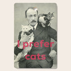 I Prefer Cats Cutting Board Gallery Image 1