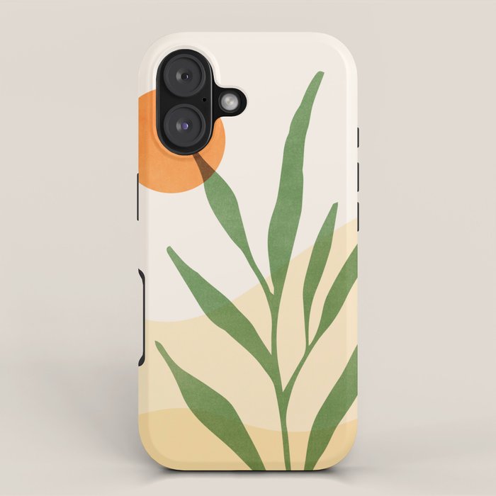 Earth and Sky Abstract Landscape iPhone Case Gallery Image 1