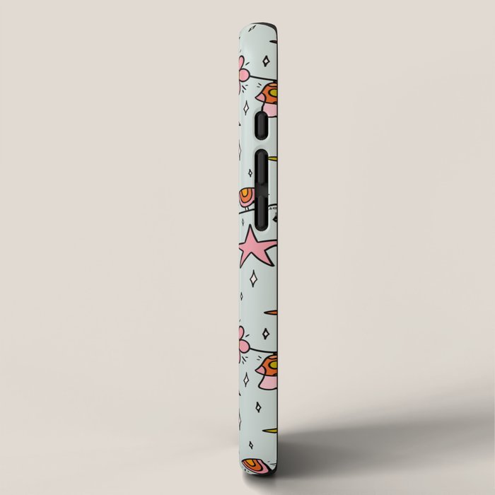 Alternative Christmas Lights Print iPhone Case Gallery Image 2