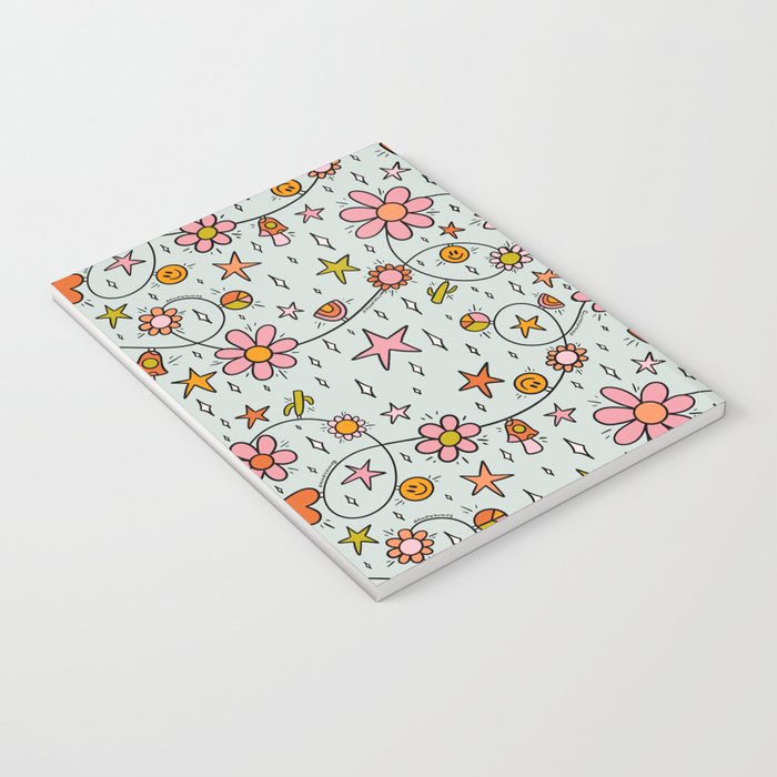 Alternative Christmas Lights Print Notebook Gallery Image 3