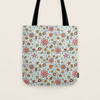 Alternative Christmas Lights Print Tote Bag Gallery Image 1