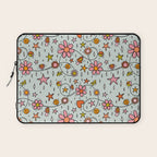 Alternative Christmas Lights Print Laptop Sleeve Gallery Image 1