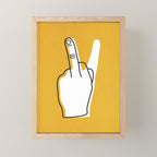 Two Moods Only Mini Art Print Gallery Image 1