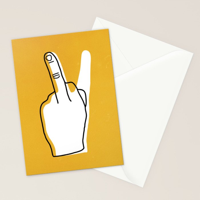 Two Moods Only Stationery Card Gallery Image 2