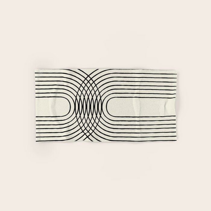 Arch duo 1 Mid century modern Towels Gallery Image 1