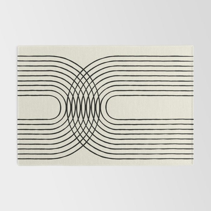 Arch duo 1 Mid century modern Rug Gallery Image 2