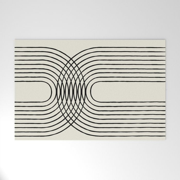 Arch duo 1 Mid century modern Welcome Mat Gallery Image 1