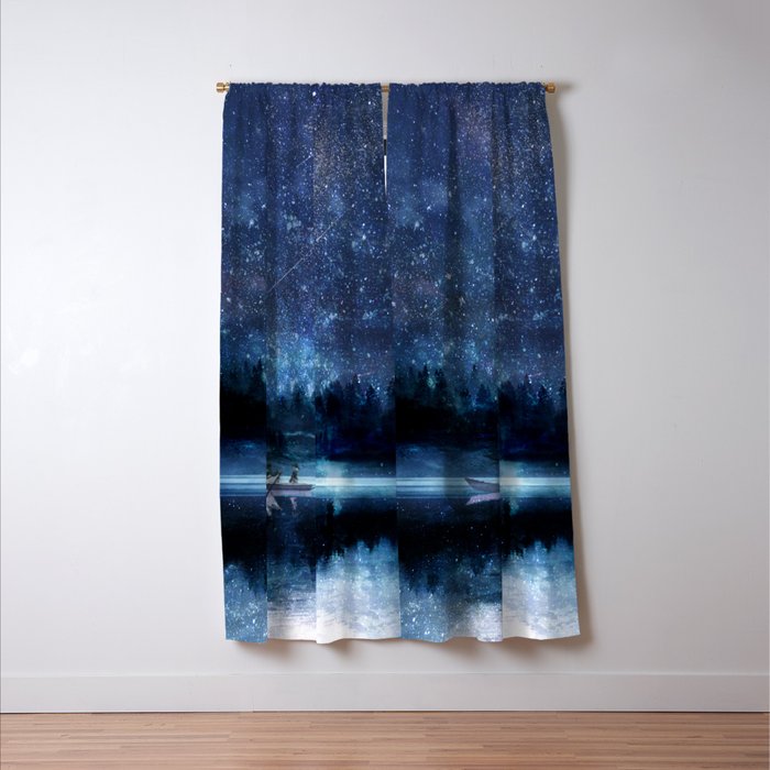 Night Sky Window Curtain Gallery Image 3