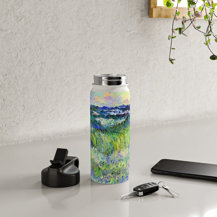 Claude Monet Sea at Pourville Water Bottle Gallery Image 4